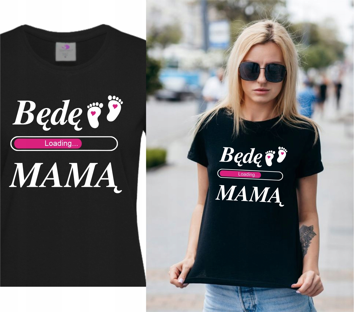 

Koszulka Dla Przyszłej Mamy Będę Mamą Dzień Mamy