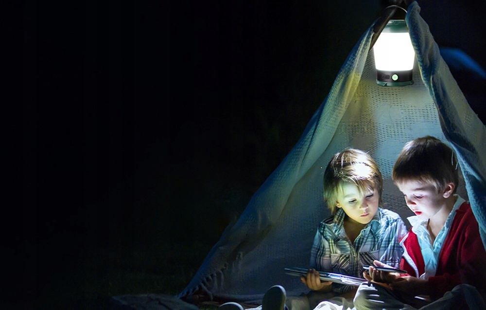 SUPERFIRE LAMPA KEMPINGOWA TURYSTYCZNA AKUMULATOROWA USB 320LM LED IP44 Moc 9 W