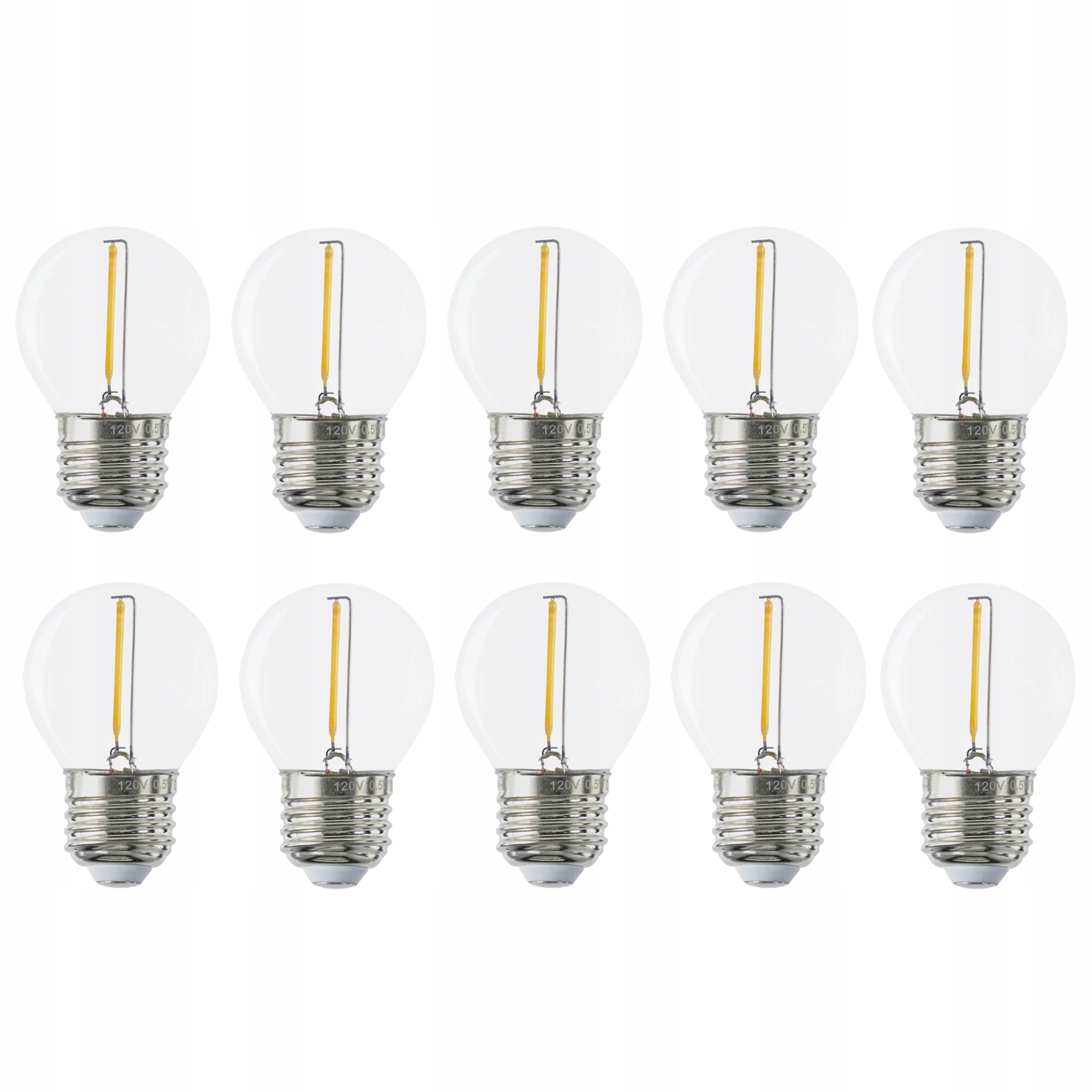 

10x Żarówka E27 Led Filament do Girlandy 1W