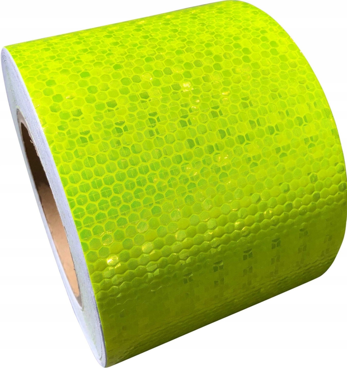 TAŚMA ODBLASKOWA SAMOPRZYLEPNA ŻÓŁTA NEONOWA OSTRZEGAWCZA 5M