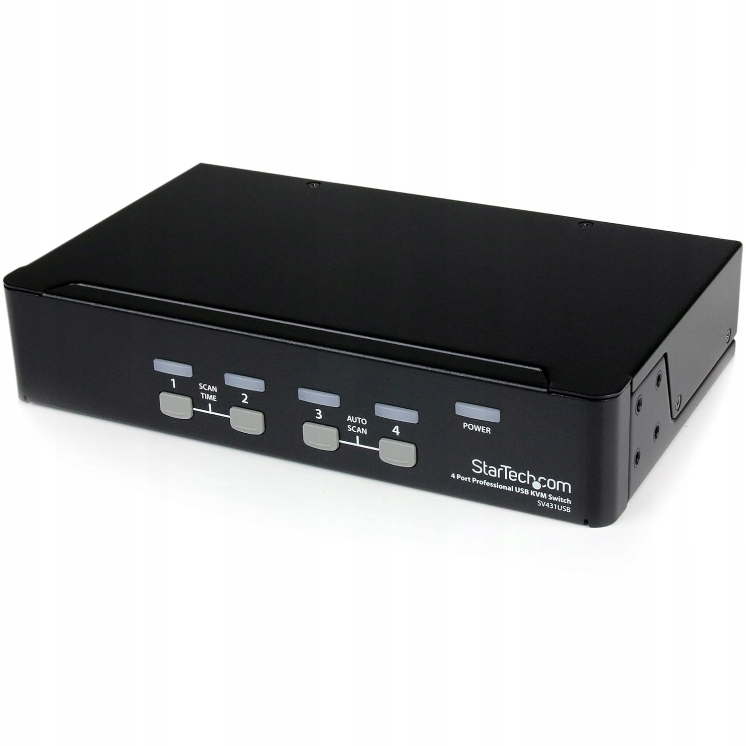 Kvm přepínač StarTech 4-portový Vga Usb pro montáž do racku