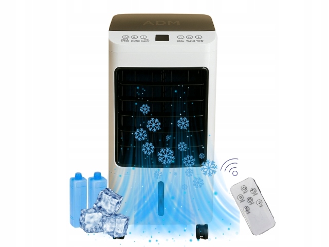 Mini Klimatizace, zvlhčovač a čistič vzduchu Adm 3v1