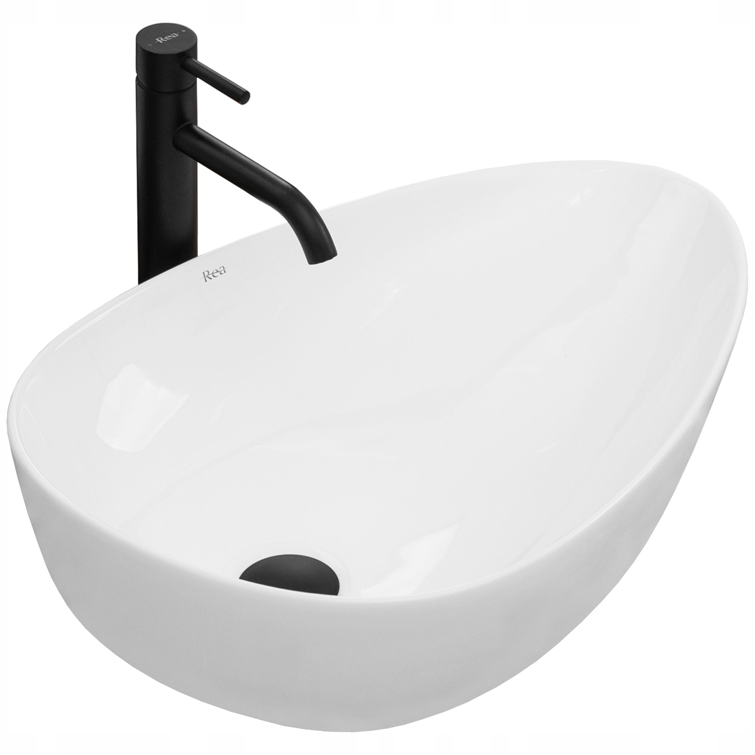 

Umywalka Nowoczesna Ceramiczna Nablatowa Greta 65
