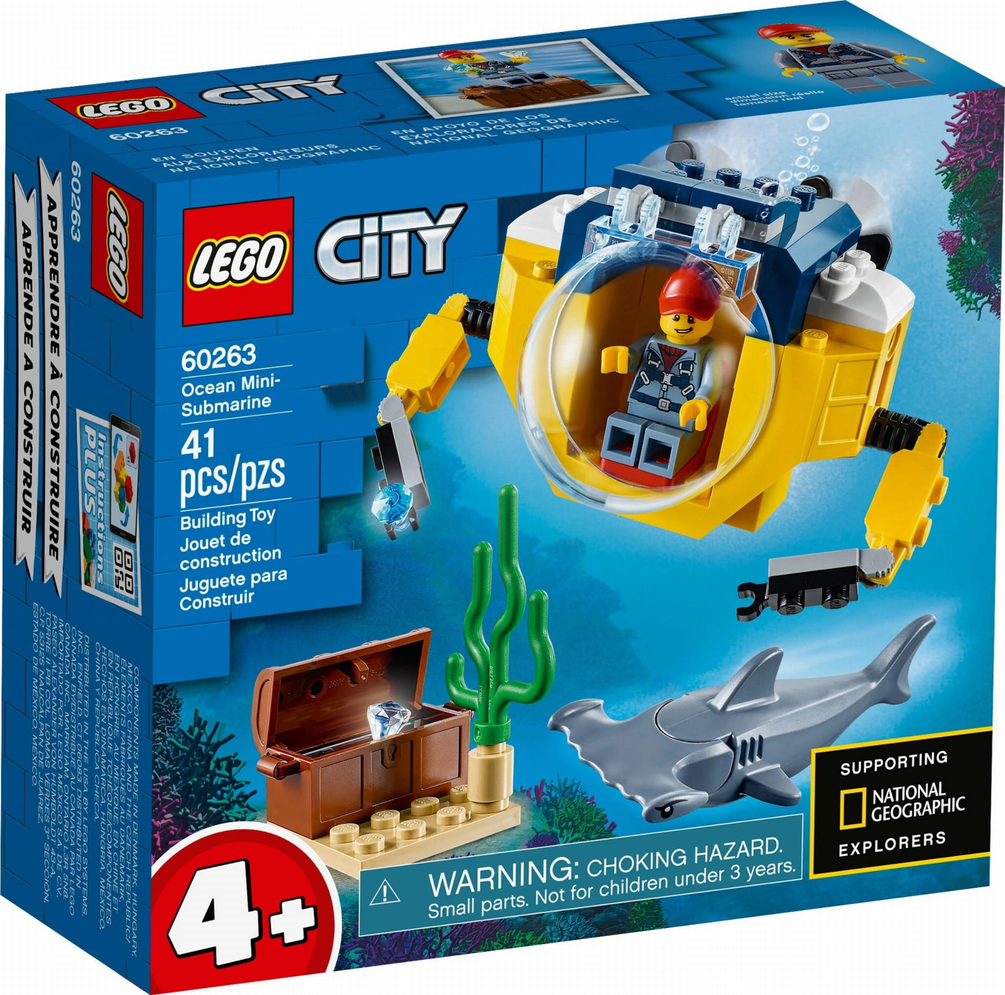 Lego City 60263 Oceánská miniponorka