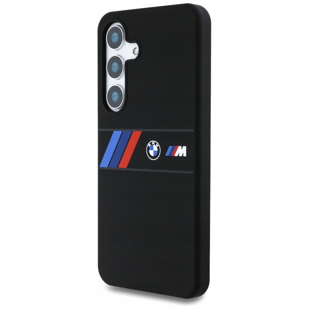 Etui Bmw Silicone Middle Tricolor Stripes MagSafe do Samsung Galaxy
