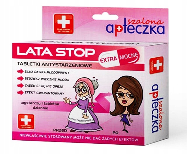 

LataSTOP Tabletki Śmieszny dla Babci