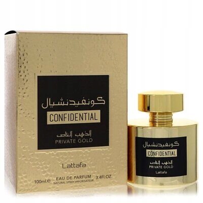 Lattafa Confidential Private Gold 100 ml EDP Marka Lattafa
