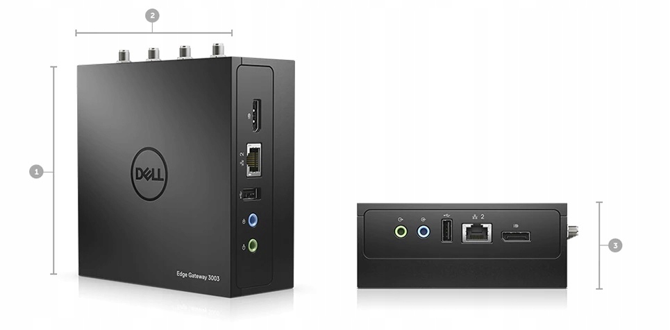 IoT Dell Edge Gateway 3003 Atom 2x1.33GH 2GB 32SSD Seria Intel Atom