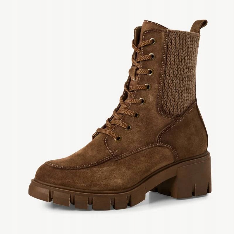 Tamaris 1-25972-45-310 hnědé kotníkové boty vel. 37 traperky Kochland Sleva