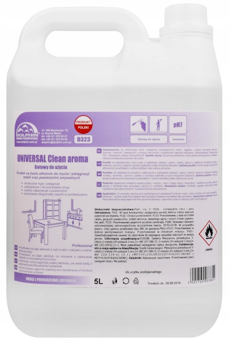 

Universal Clean Aroma 5l Mycie pielęgnacja mebli
