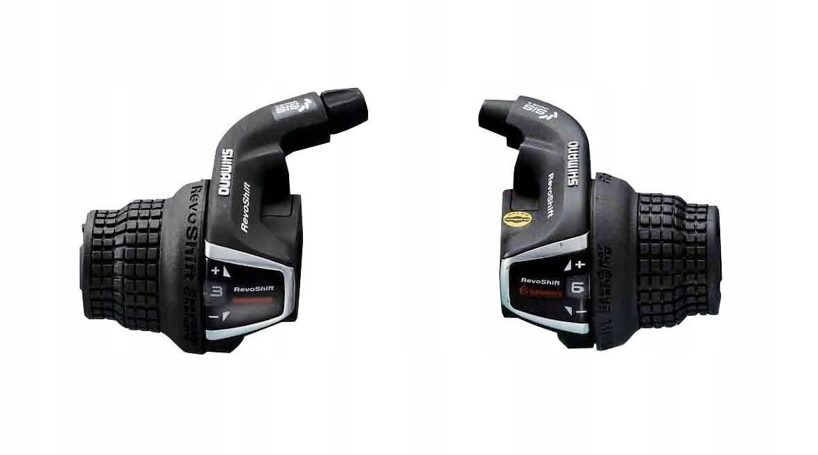 MANETKI REVOSHIFT SL-RS35 SHIMANO CZARNE 3x6-rz.