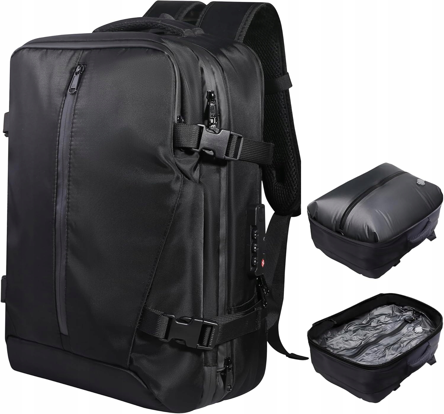 Plecak Próżniowy kompresją próżniową 35 L 40 x 30 x 22 CM antykradzieżową