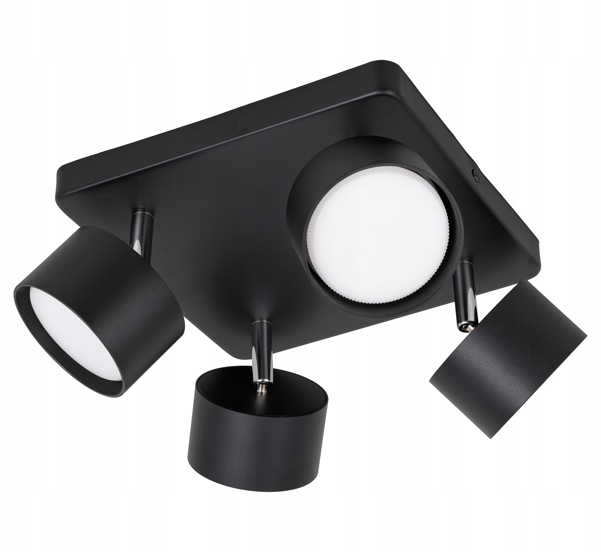 LAMPA SUFITOWA 4 PUNKTOWA SPOT LED PLAFON GX53 Zasilanie sieciowe