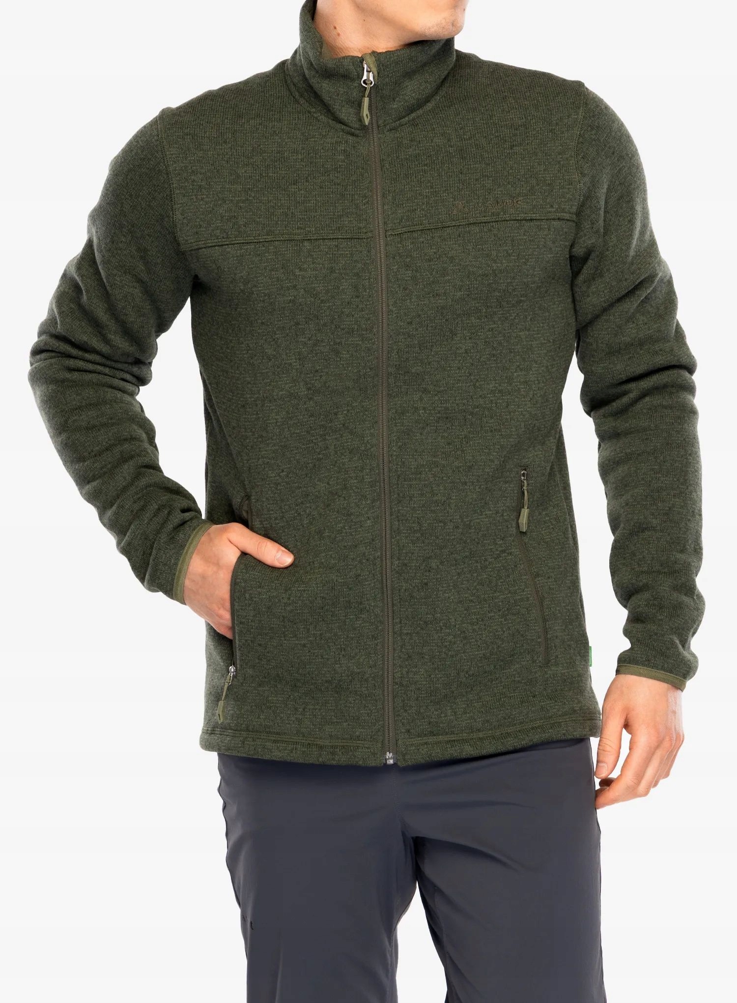 Fleecová bunda Vaude Rienza Jacket III khaki L