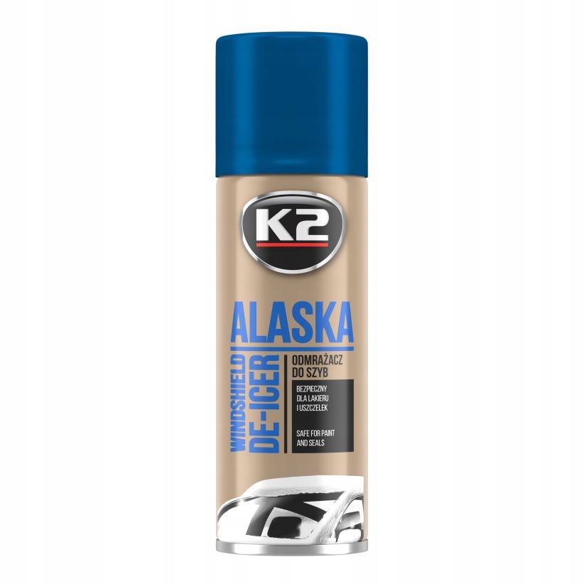 

Odmrażacz do szyb K2 Alaska 250ml K602