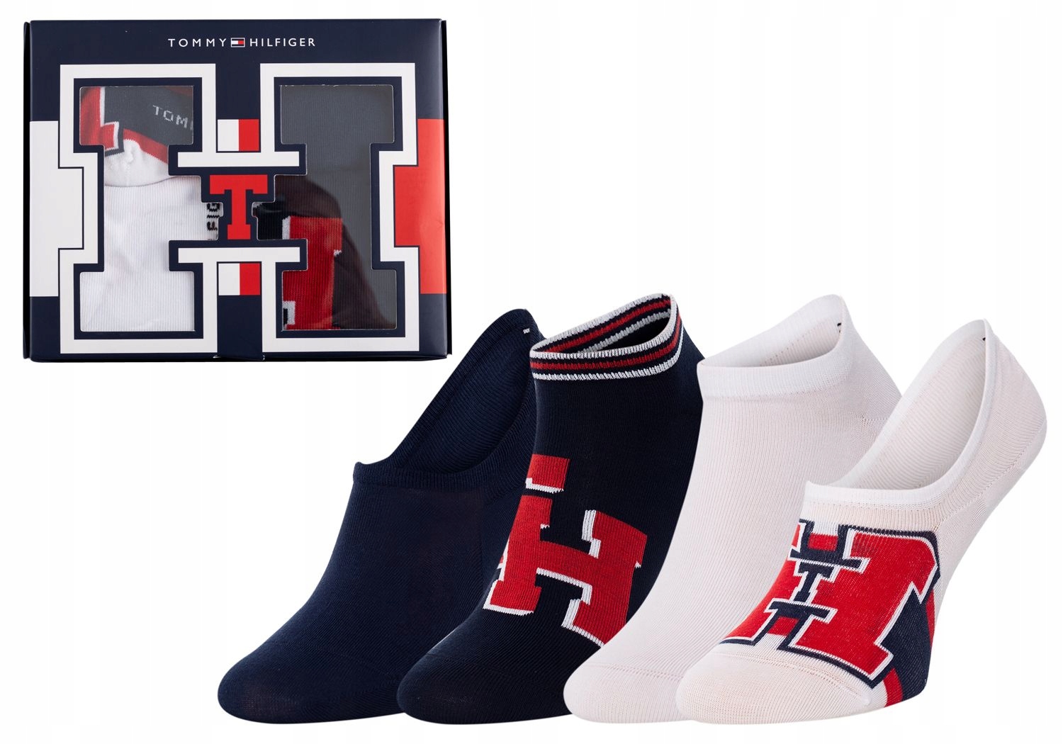 

Skarpetki Stopki Tommy Hilfiger 4 pary r.43-46