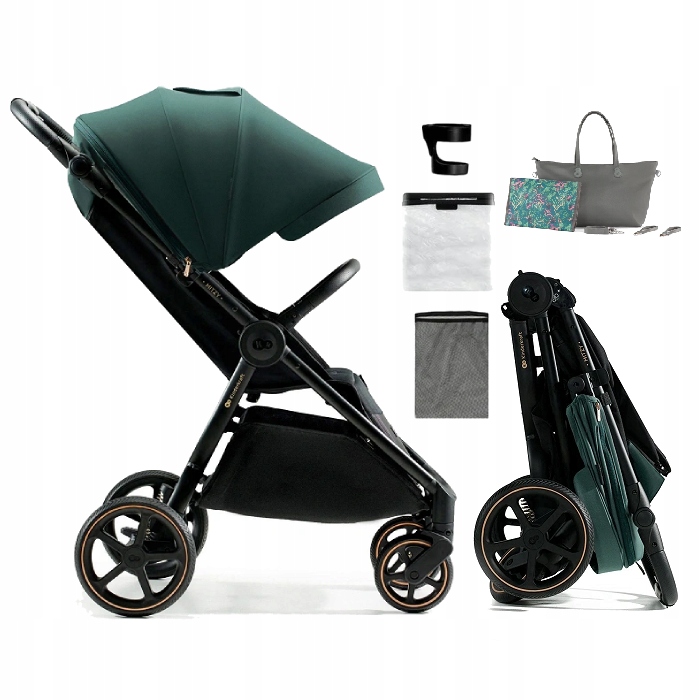 Kinderkraft Wózek Mitzy Spacerówka Dla Dziecka Travel Uchwyt Folia Torba