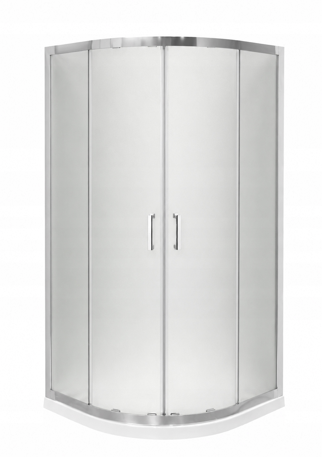 kabina półokrągła Modern 185X80 Besco mrożona drzwi rozsuwane