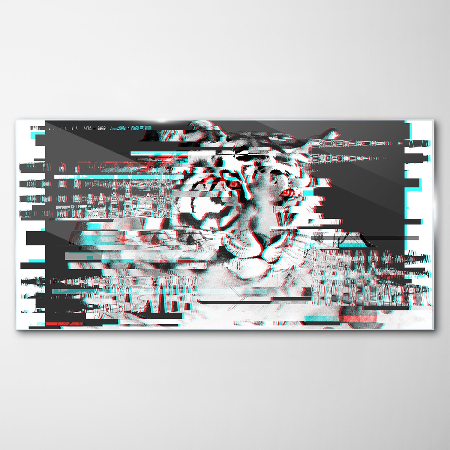 Tvrdený Sklenený obraz Zvieratá Mačka Tiger 140x70