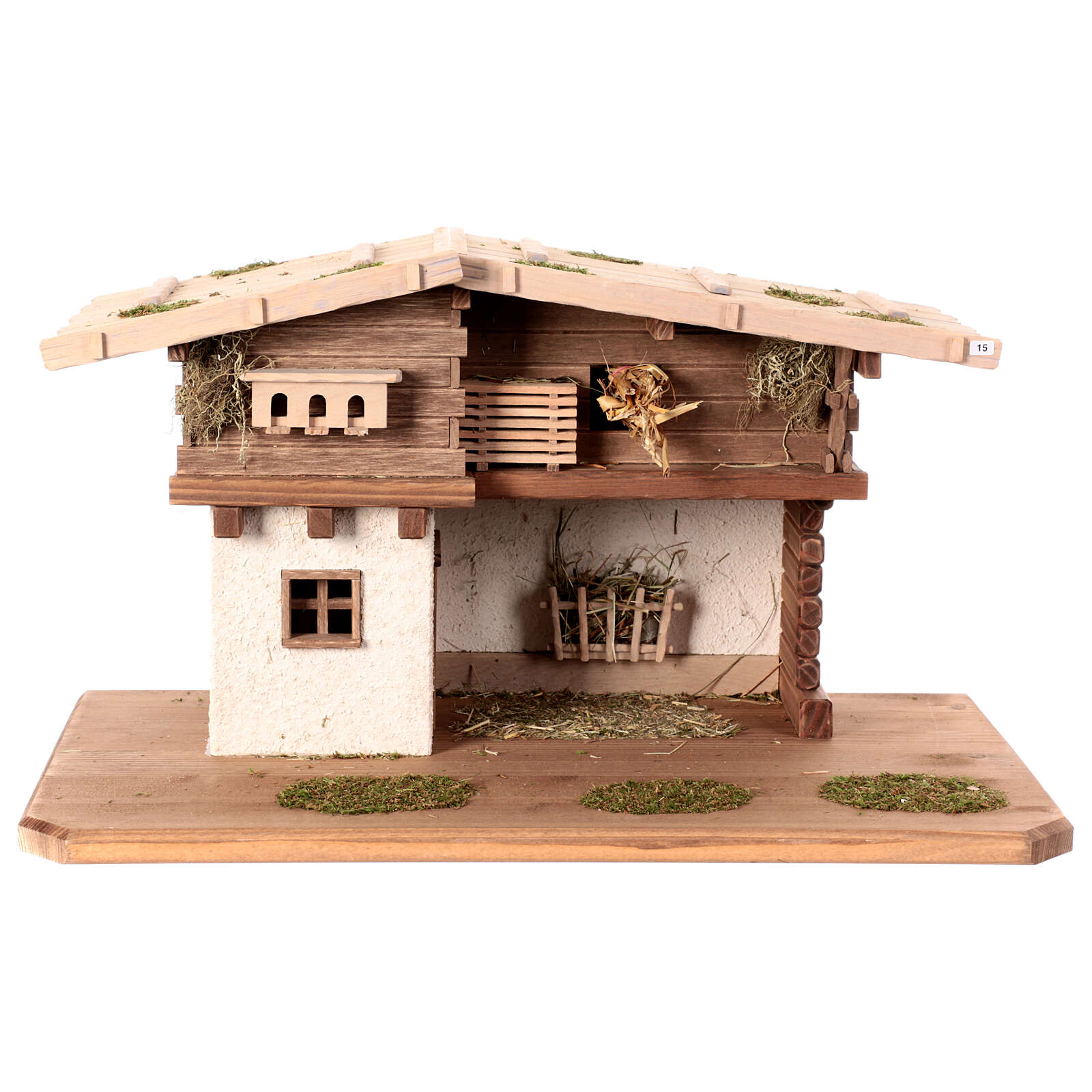 Vianočný Betlehem * Stajňa * 54x30x30cm pre figúrky s výškou 11-12cm