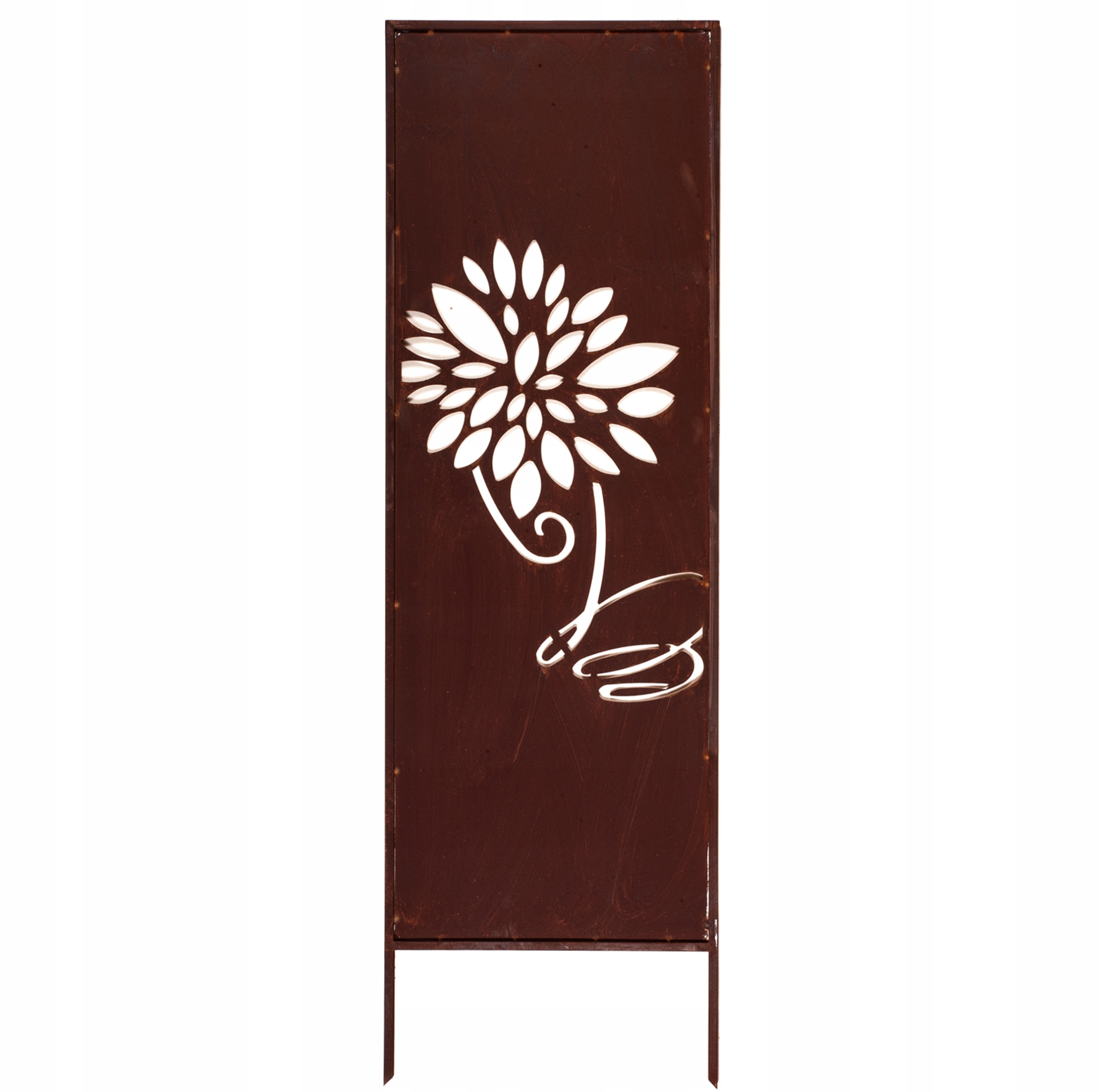 Dekorativní Zahradní Panel Kovový Krzaki Kryt Terasy Altány 160x50