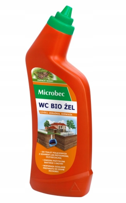 

Microbec Wc Bio Żel preparat do szamb oczyszczalni