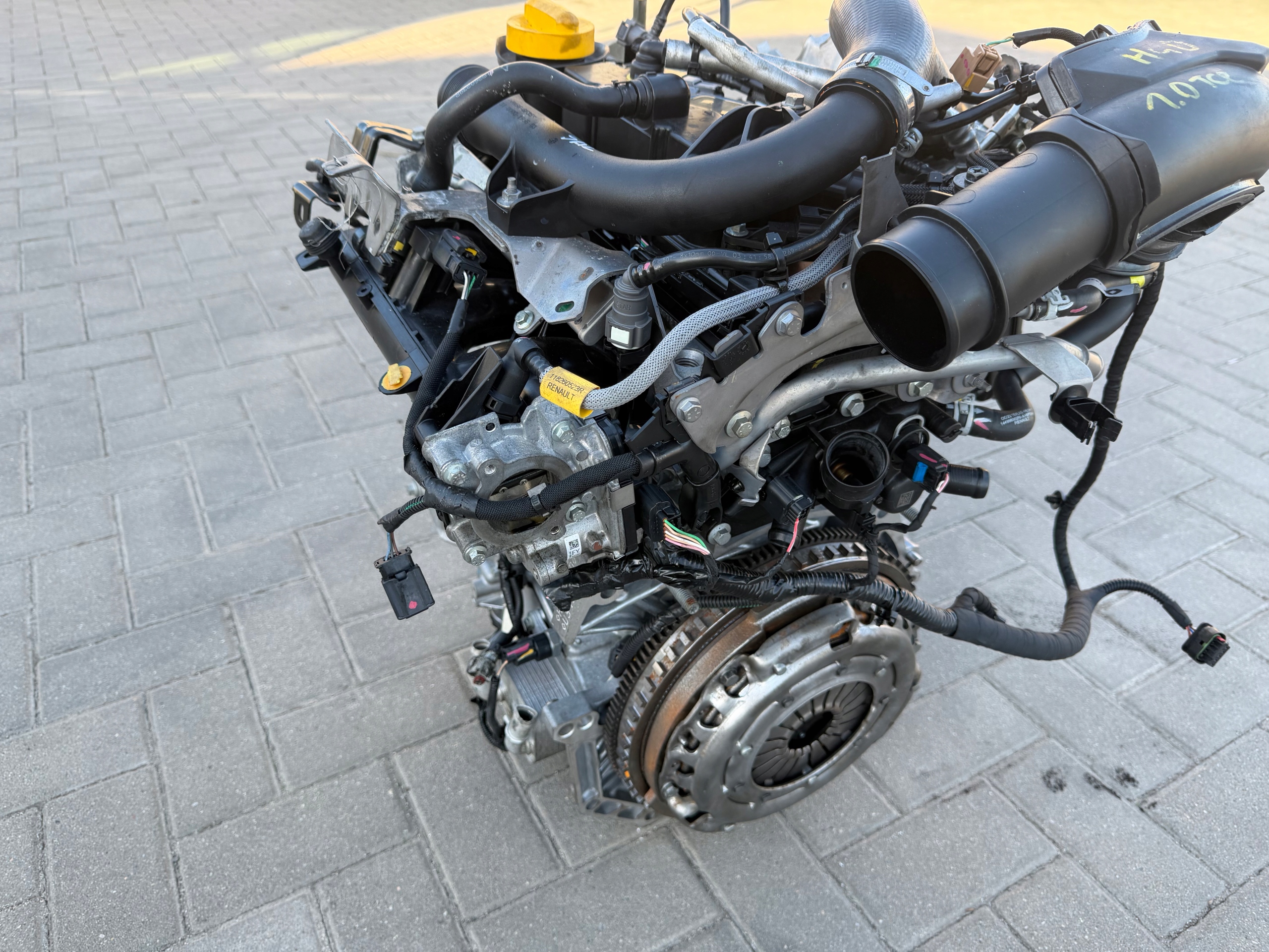 complete engine RENAULT CLIO V SANDERO 1.0 TCE H4DE470 6tys km NOWKA !!!