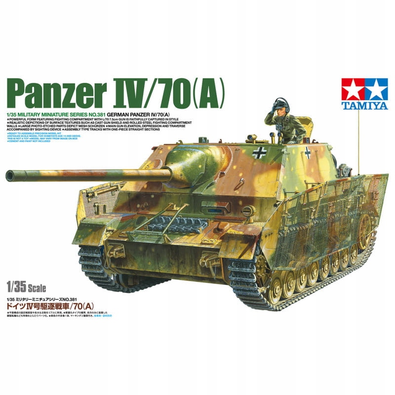 Panzer IV 70A 1:35 Tamiya 35381