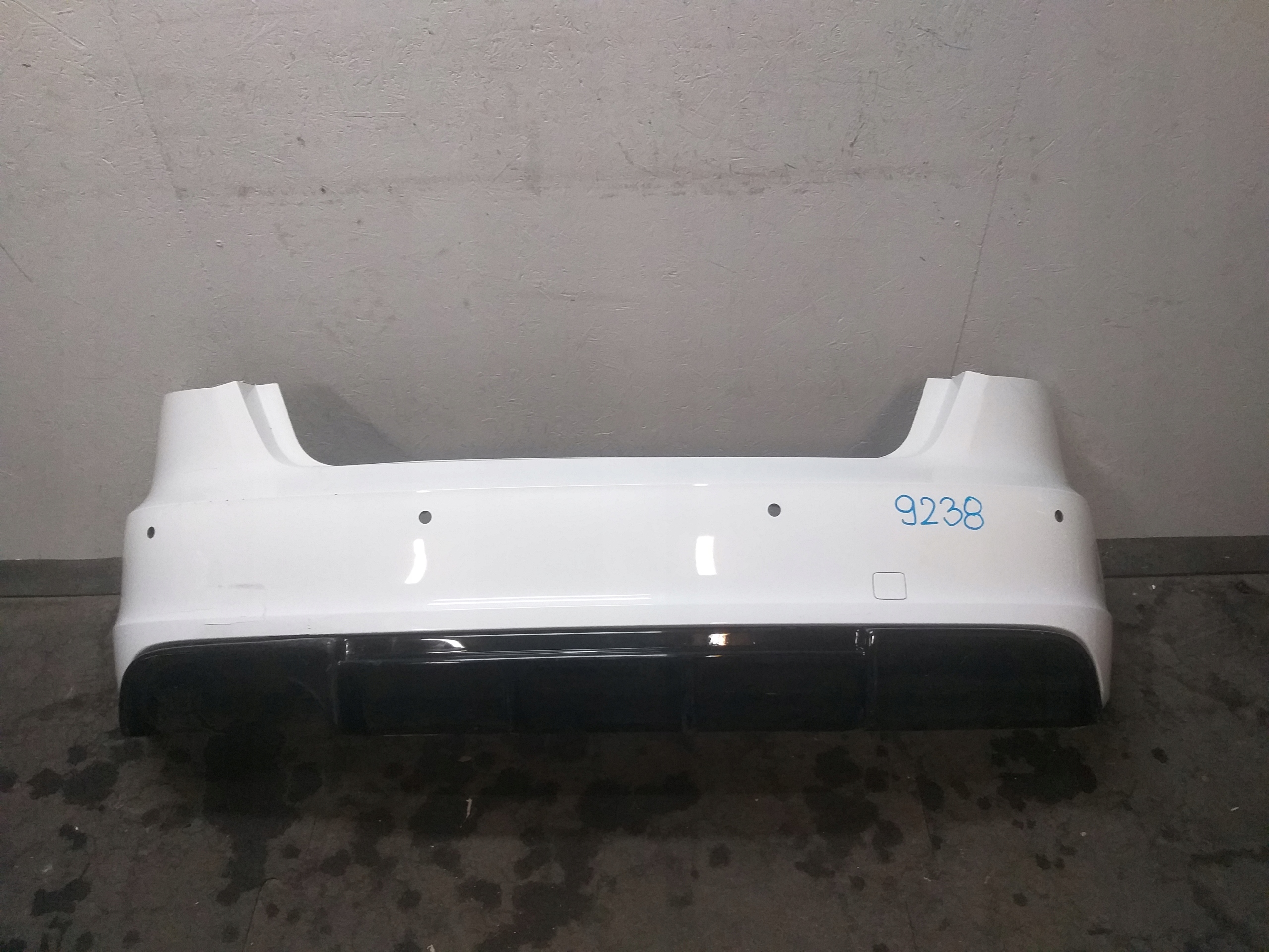 BUMPER REAR PART AUDI A3 SPORTBACK 8V4 RIEGER