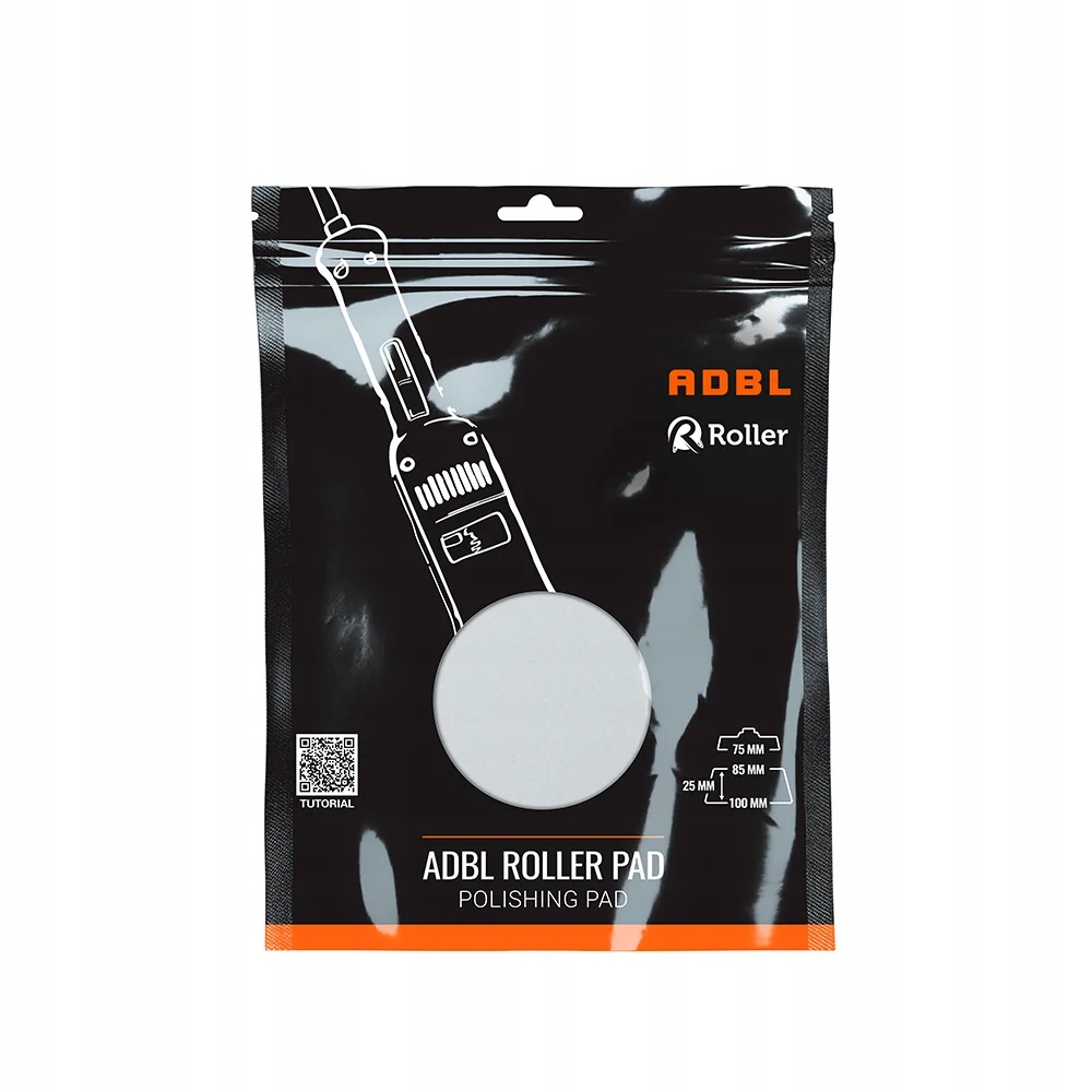ADBL _ ROLLER PAD-R CUT R 75MM _ TWARDY PAD POLERSKI, BIAŁY Kod producenta ADB000187