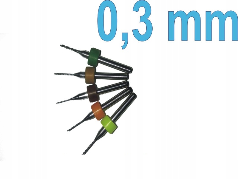 

Mini Wiertło Pcb Cnc 0,30 mm trzon 3,175 mm