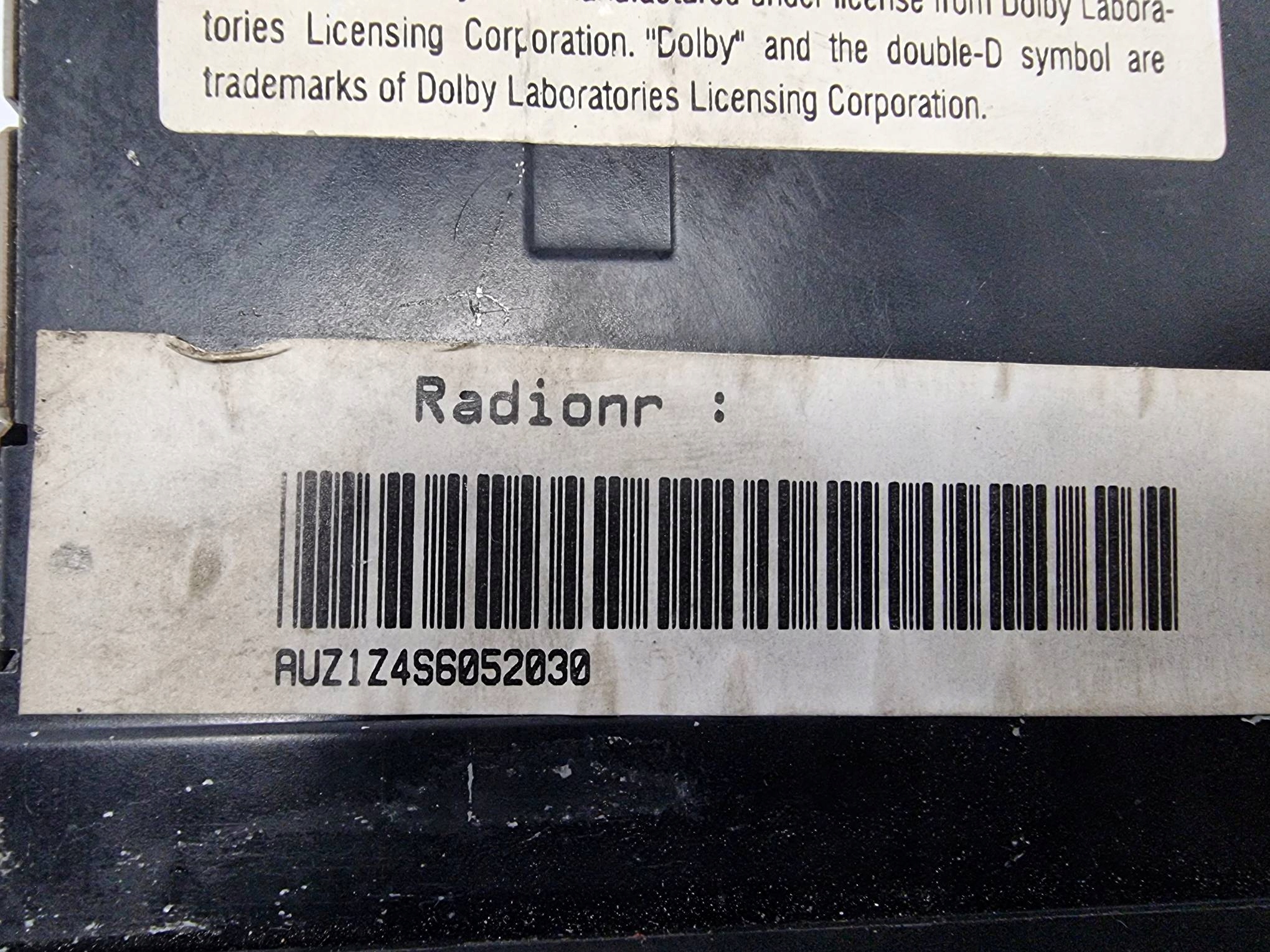 RADIO AUDI S6 C4