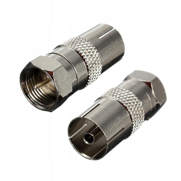 

Adapter Rf gniazdo Iec Gniazdo F wtyk