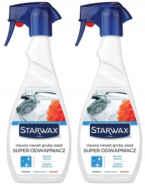 Levně 2xSTARWAX Odvápňovač 500 ML