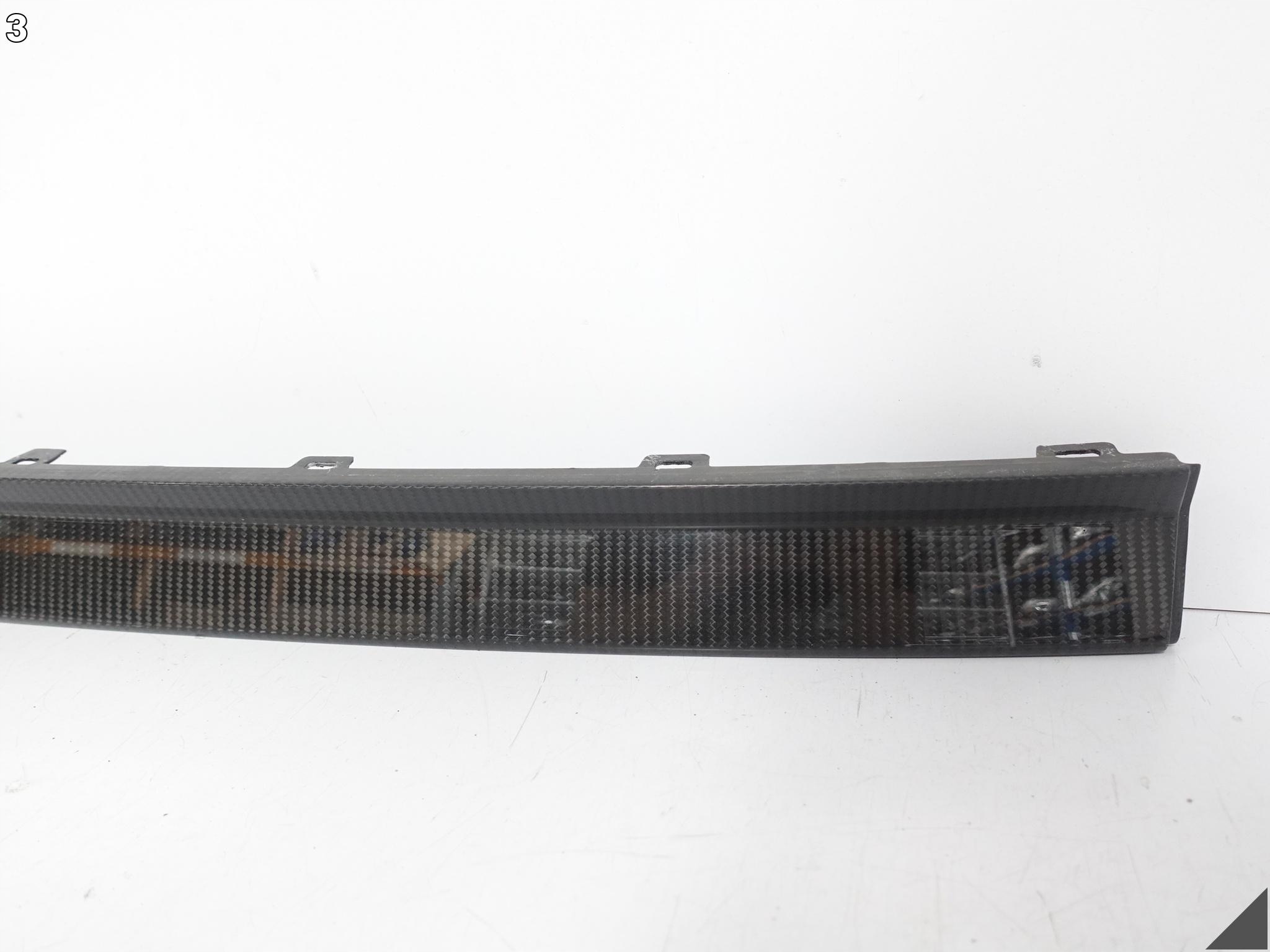 AUDI E-TRON GT 4J3 20-24 SPOILER moulding bumper rear part central CARBON