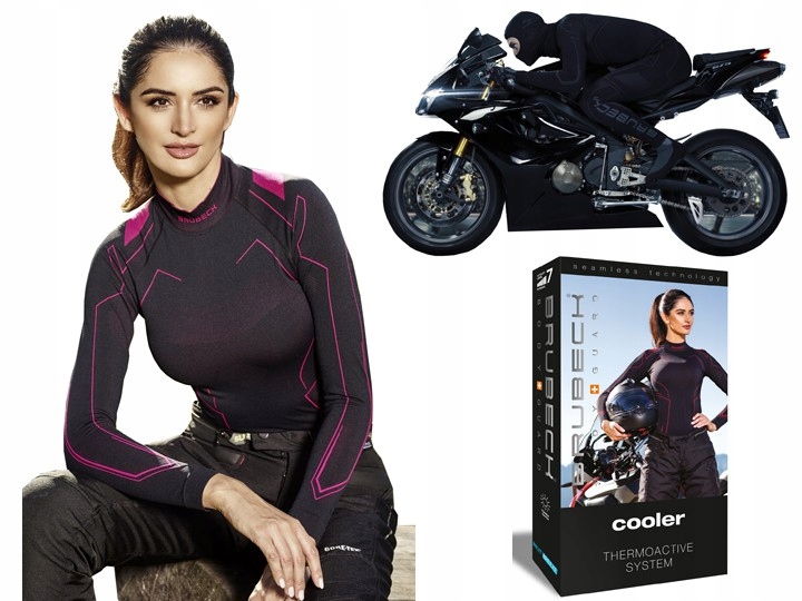 

Damska bluza Na Motocykl Na lato Brubeck Amaran XL