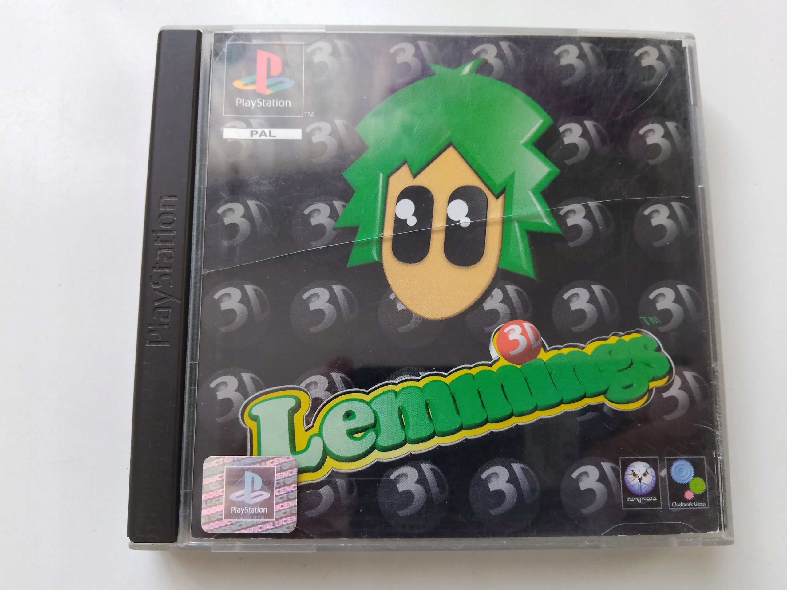 3D LEMMINGS PSX PS1 PAL * ENG