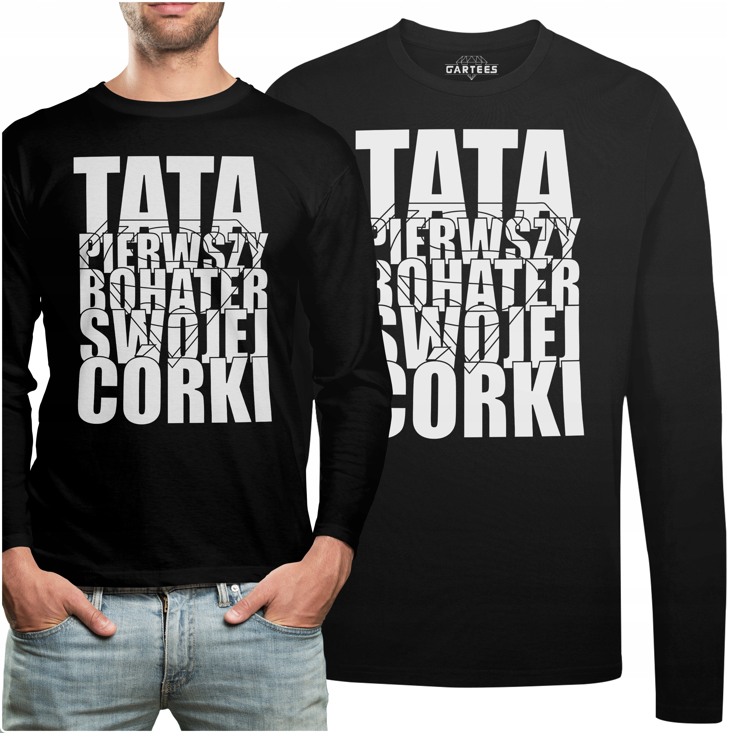 

Koszulka Long Tata Pierwszy Bohater Swojej Córki