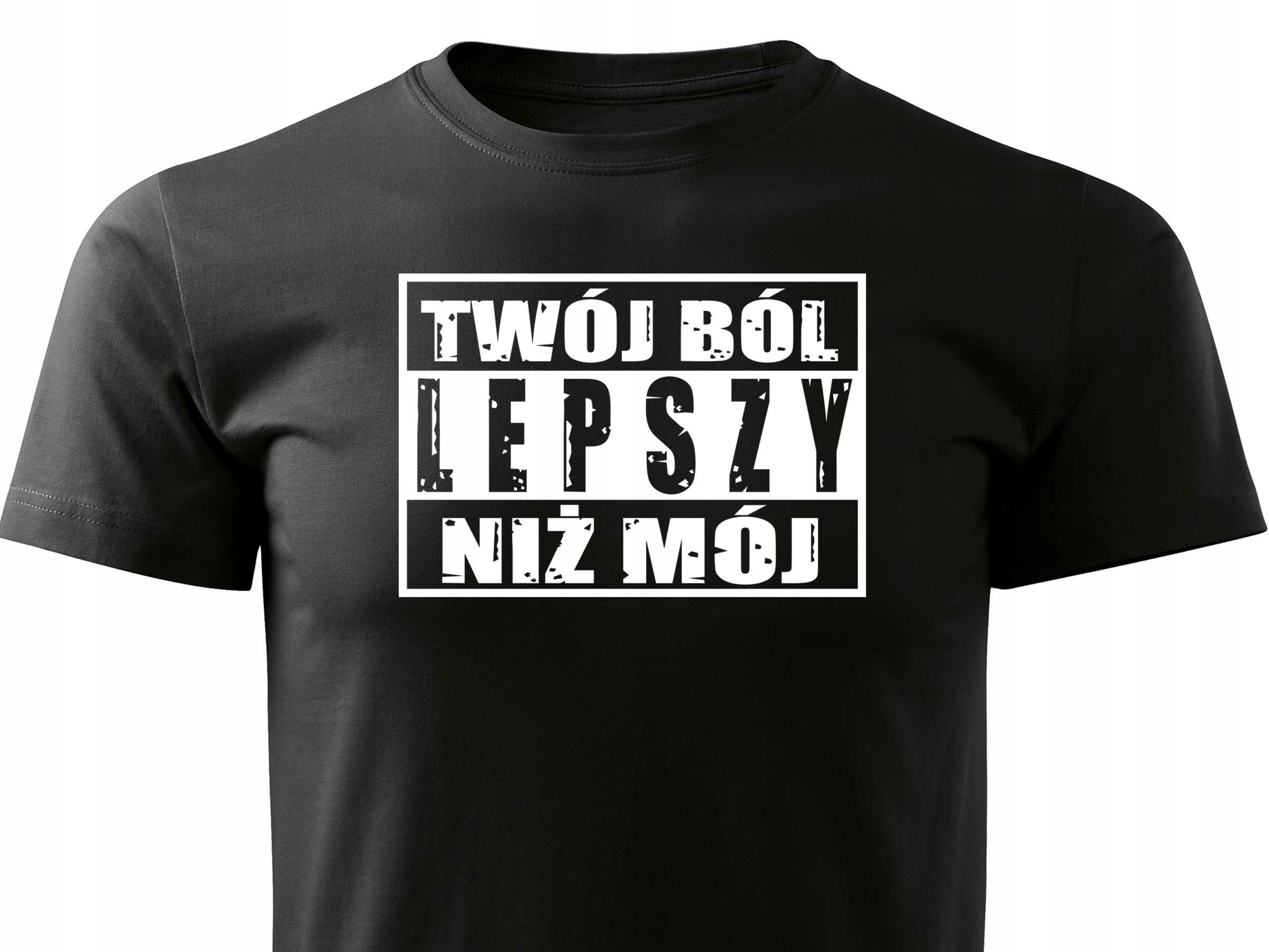 

T-shirt Kult czarna – Twój Ból Lepszy Niż Mój
