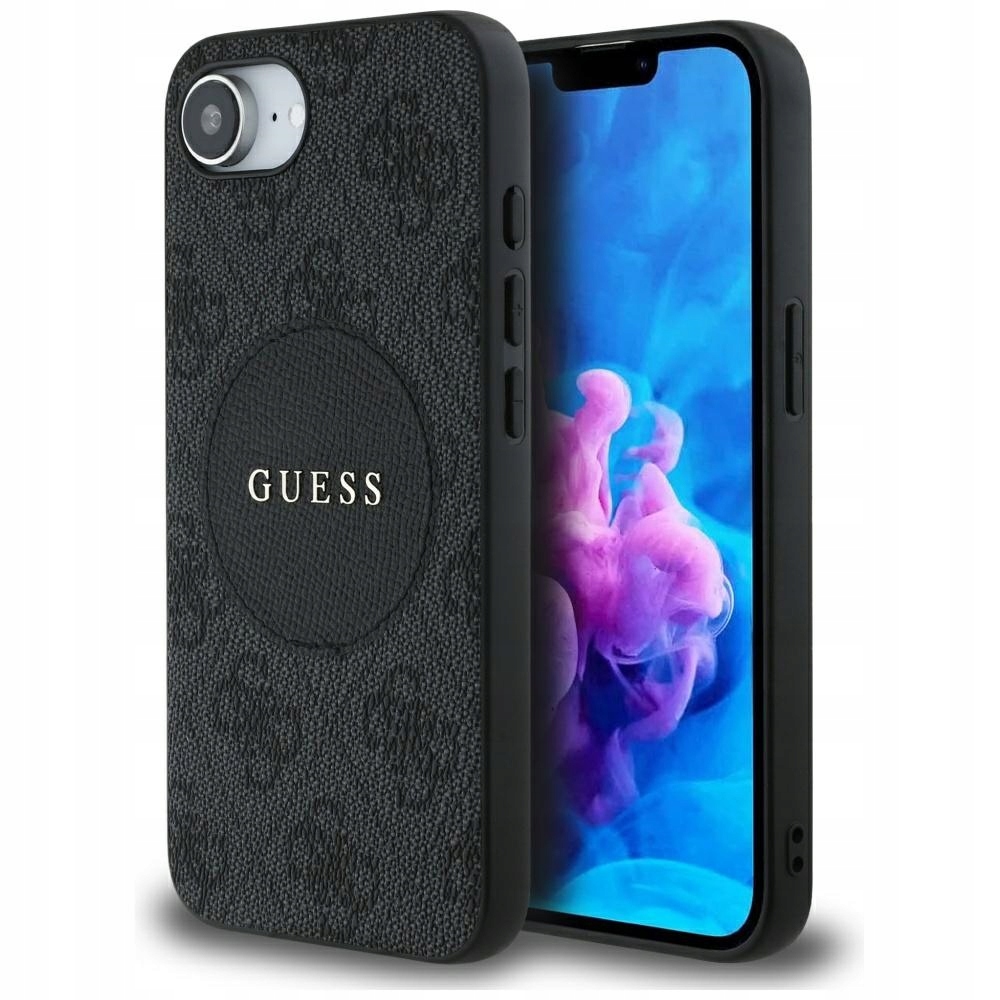 Guess Pouzdro Tpu Obal Pro Iphone 16E 4G Circle Classic Logo Pro Magsafe