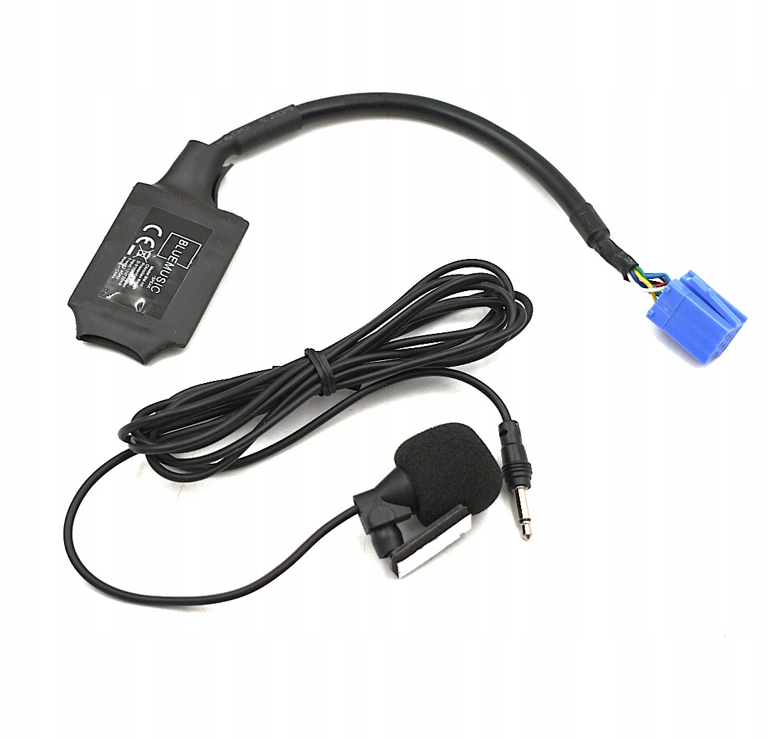 BlueMusic Bm-hf Bluetooth adaptér pro rádio Blaupunkt (8-pin) mikrofon