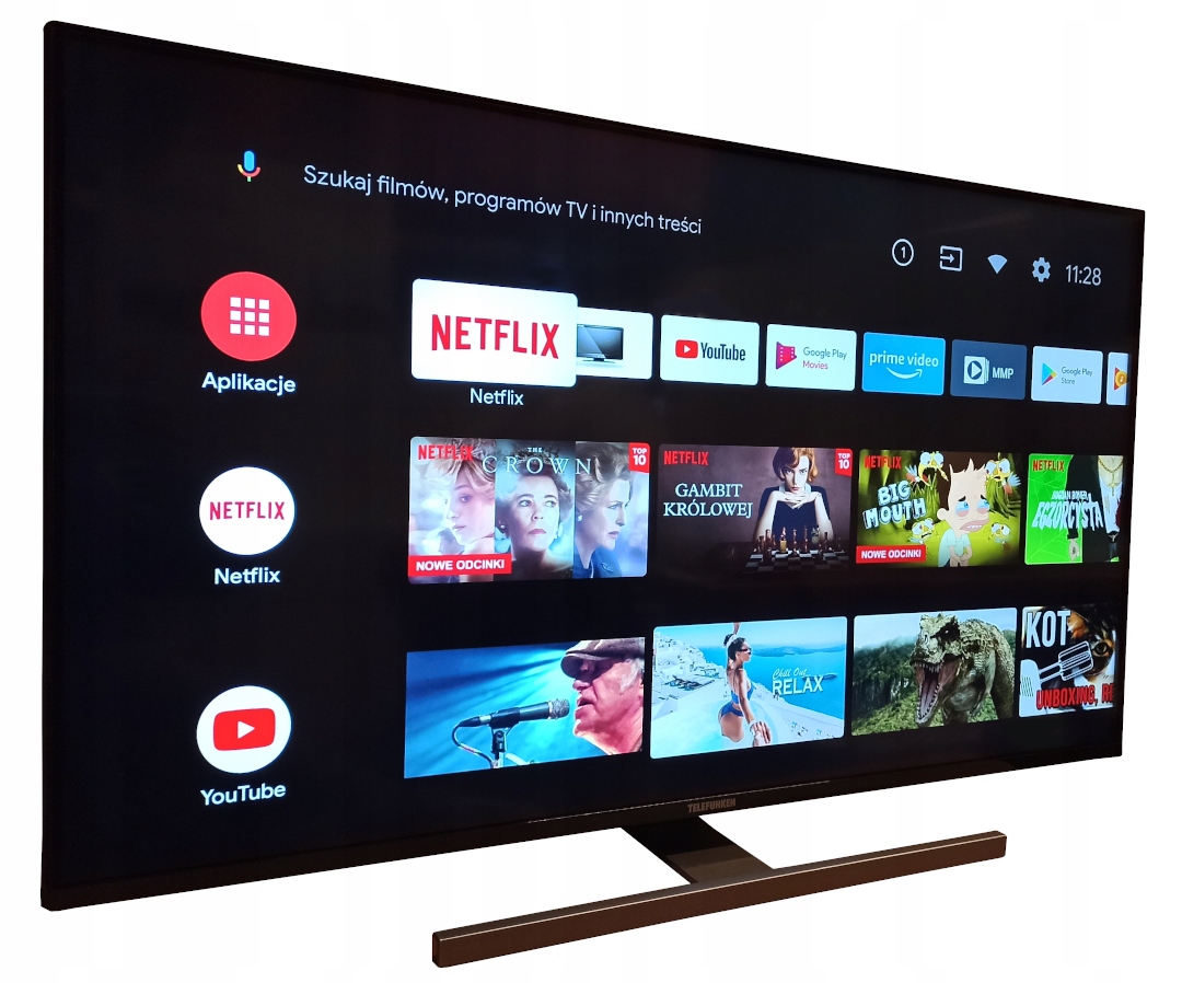 

Hit Smart Tv 65 Telefunken D65V900M4CWH 4K Android