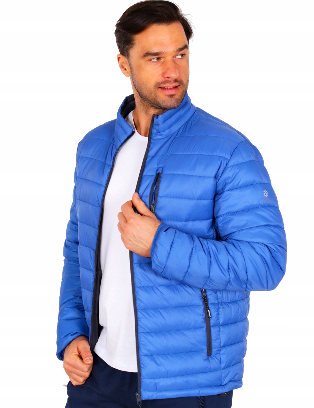 

Kurtka męska przejściowa wiosenna niebieska_XL