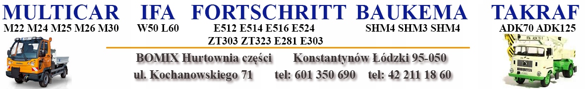 Korbowód Multicar M25 M24 Regenerowany Producent części Bomix