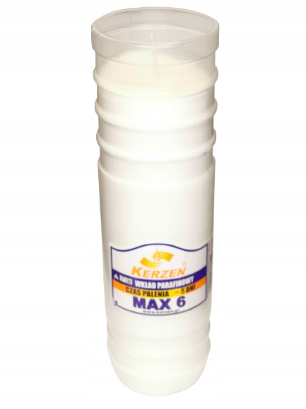 

Wkłady parafinowe Kerzen MAX-6