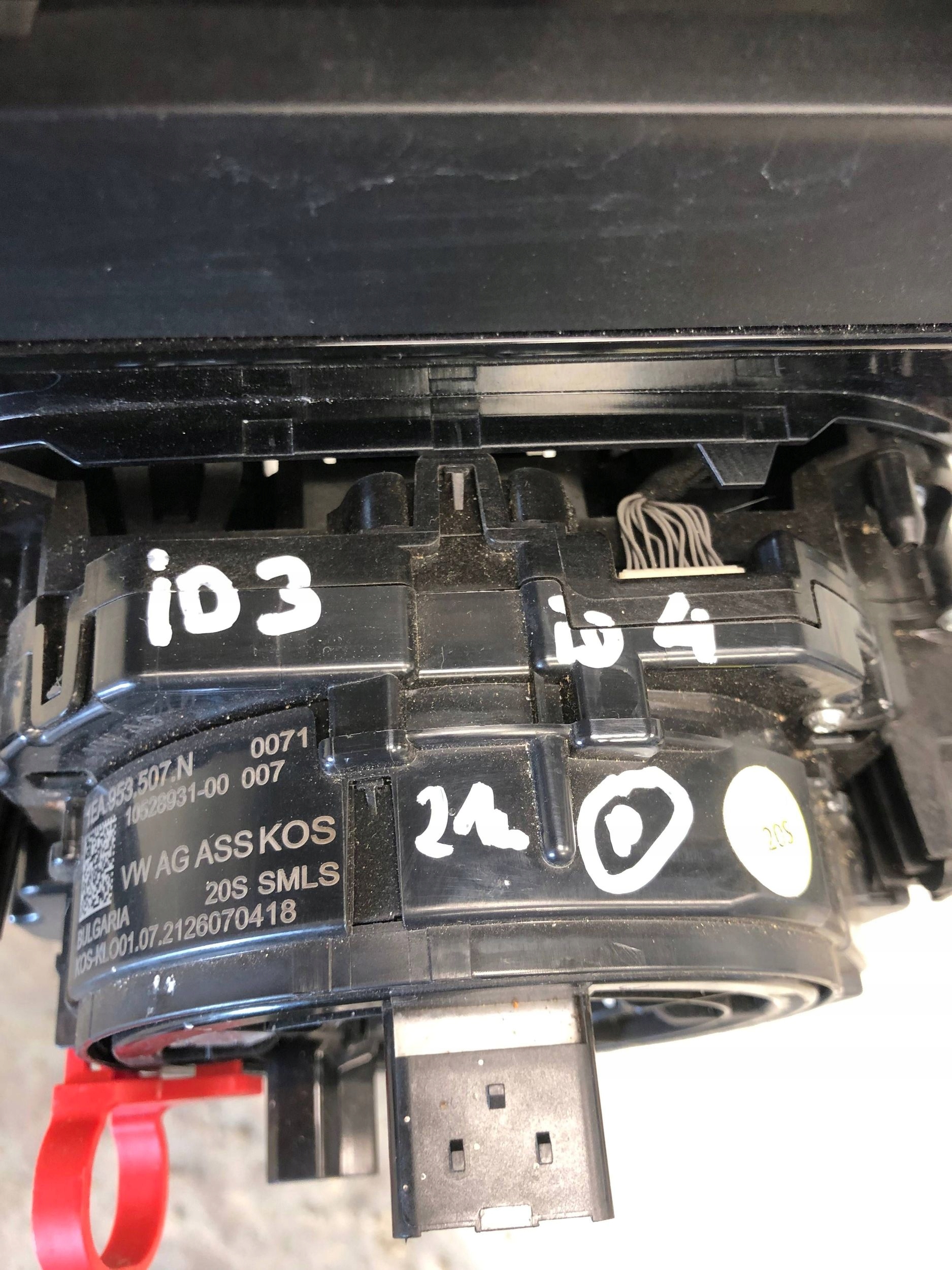 DEVIO LUCI TERGICRISTALLO TERGI DEVIO LUCI DEVIO VW ID3 ID4 1EA953507N 1EA953223