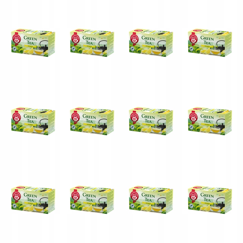 Čaj Teekanne Green Tea Lemon 20 sáčků x 1,75 g Rfa X12
