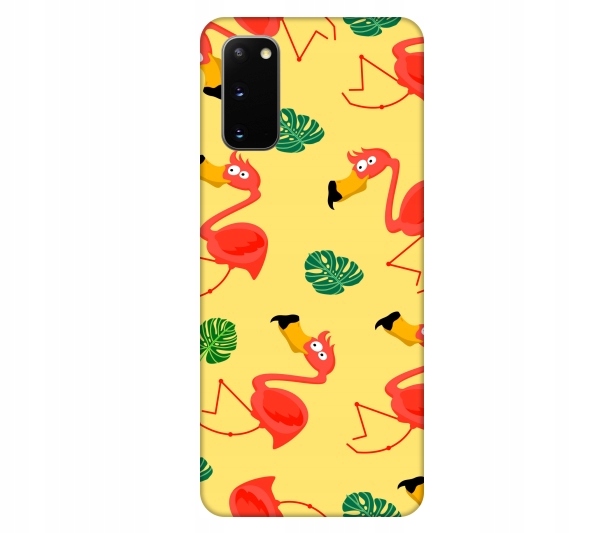 

Etui na telefon Samsung Galaxy S20 Flamingi smiesz