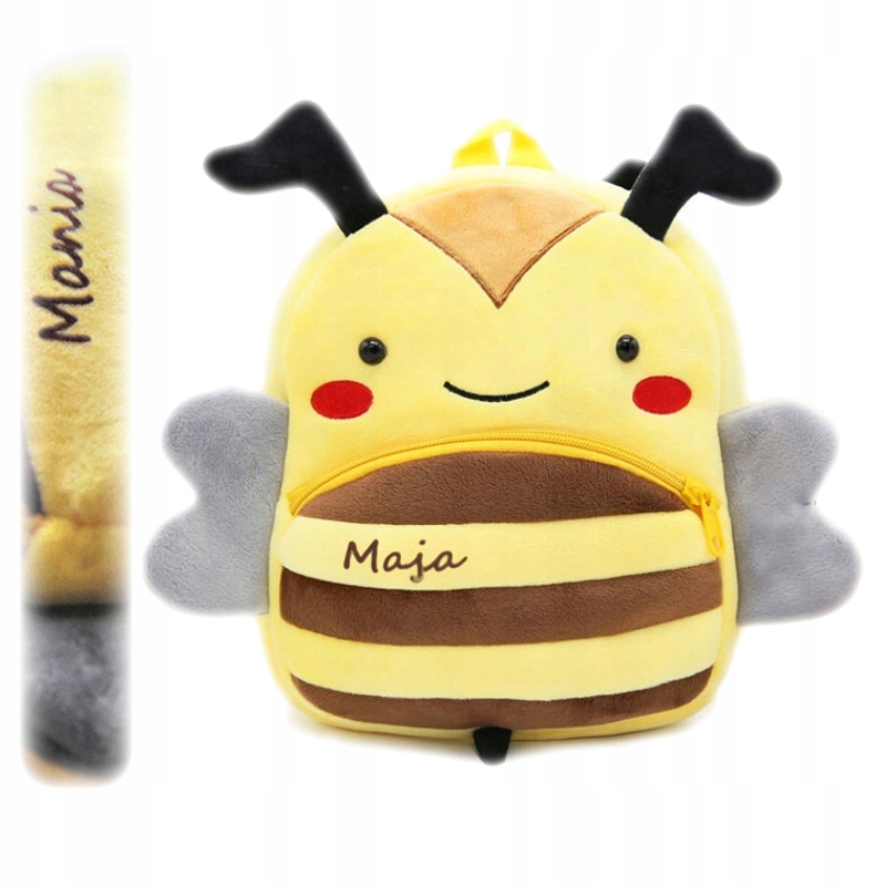 

Plecak z imieniem Pszczółka na Mikołaja dla Dzieci