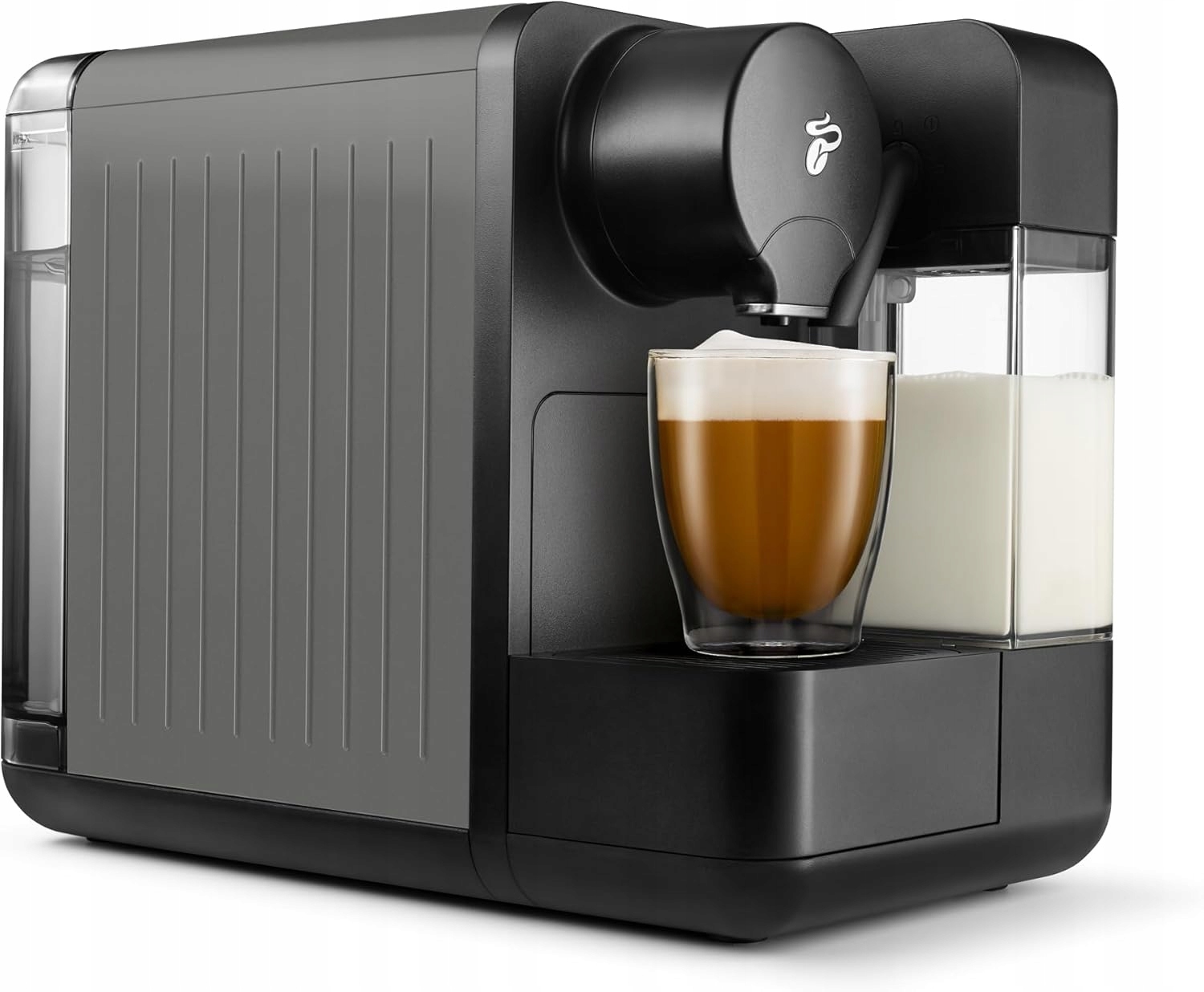 Kávovar na kapsuly Tchibo Cafissimo Milk 1350W 1,2L sivý